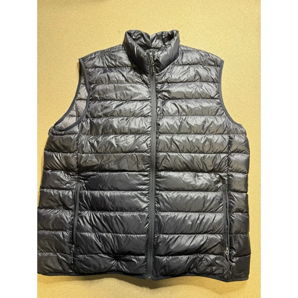 Eddie Bauer Light Weight‎ Vest Mens Sz Xl Puffer Quilted Outdoor $89